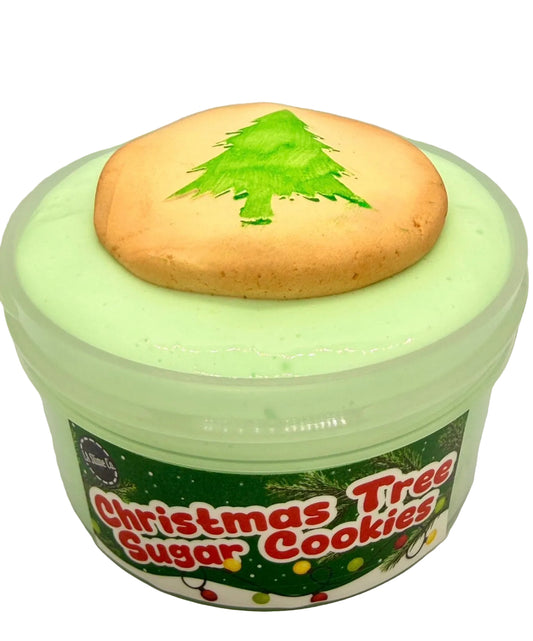 Christmas Tree Sugar Cookies