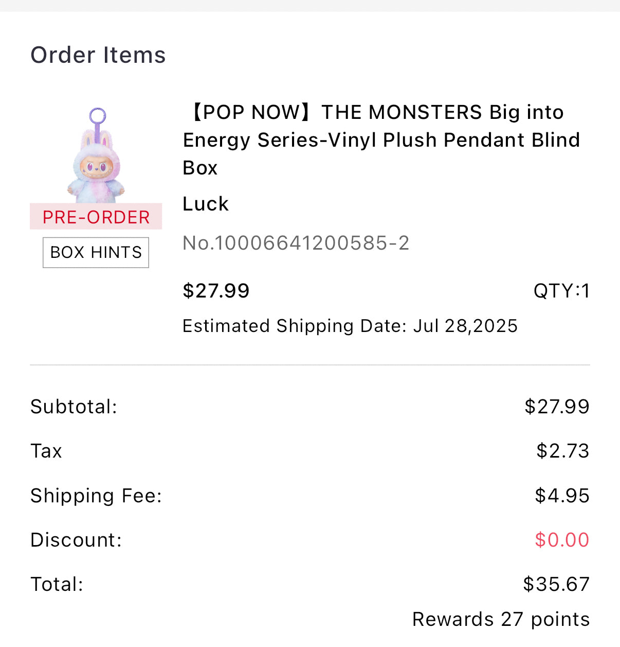 Big into Energy (Luck and Love)